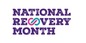 National Recovery Month Logo from SAMHSA