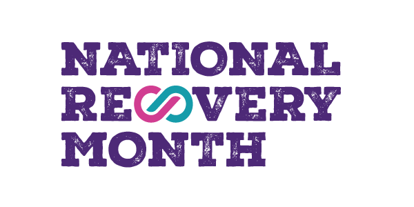 National Recovery Month Logo from SAMHSA
